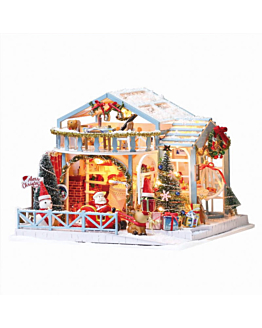 Habarri Miniaturowy domek - Boże Narodzenie w Alpach