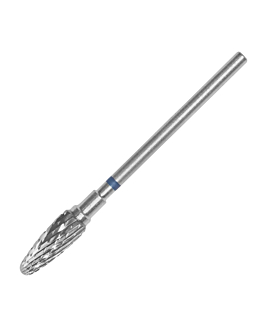 Staleks Pro Expert Frez Z Węglika Spiekanego Stożek Okrągły Do Ściągania Masy 5/13 mm Niebieski