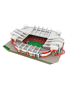 Habarri Mini stadion piłkarski - OLD TRAFFORD - Manchester United FC - Puzzle 3D 46 elementów