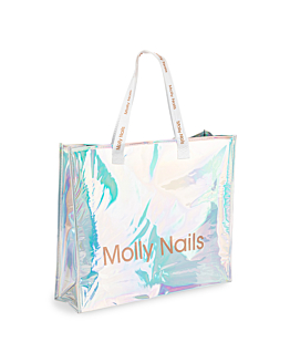 MollyNails Torba Lunchowa Holo Premium Biała