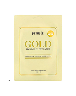 Petitfee Gold Hydrogel Eye Patch, Hydrożelowe płatki, 2szt