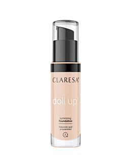 Claresa Doll Up! podkład rozświetlający do twarzy 05 Deep-Medium, 34g