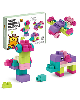 Habarri SOFT blocks - miękkie klocki konstrukcyjne 42 elementy