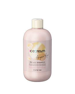 Inebrya Ice Cream Argan Age nabłyszczający szampon z olejkiem arganowym, 300ml