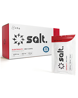 Salt. Elektrolity bez cukru Malinowe 30 saszetek