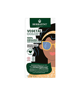 Herbatint Vegetal Color Bio Henna w Mikropudrze Czarny, 100 g