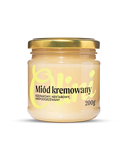 Olini Miód rzepakowy kremowany 200 g