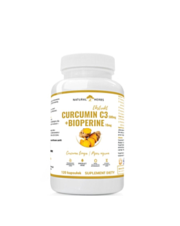 Altopharma Natural Herbs Kurkumina + Piperyna Curcumin C3 500 mg