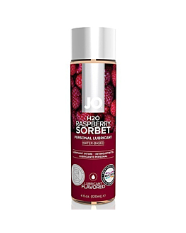 Lubrykant Jadalny O Smaku Malinowym H2O Lubricant Raspberry 120 Ml System JO