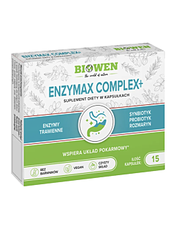 Biowen EnzyMax Complex+ 15 kapsułek