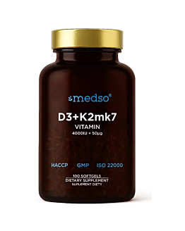 Medso Witamina D3 4000 IU + K2mk7 50 µg 100 kapsułek
