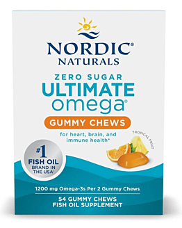 Nordic Naturals Ultimate Omega Gummy Chews 1200 mg 54 żelki o smaku owoców tropikalnych