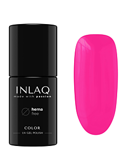 INLAQ Lakier Hybrydowy HEMA Free, Candy Pink