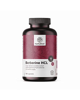 Healthy World Berberyna HCL 500 mg, 180 kaps.