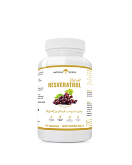Altopharma Natural Herbs Resveratrol Ekstrakt z pestek winogron 500 mg