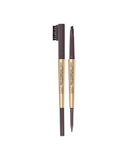 Wibo 3in1 Eyebrow Stylist kredka do brwi z grzebykiem 2 Dark Brown