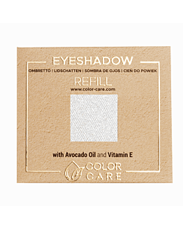 Color Care Perłowy Cień do Powiek Wegański – 136 Snowflake