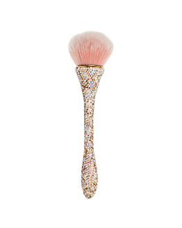 Color Care Pędzel do makijażu Crystal- White silver and golden