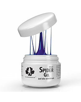Allepaznokcie Spider Gel Żel Do Zdobień Niebieski 3 ml