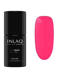 INLAQ Lakier Hybrydowy HEMA Free, Power Pink