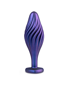 Korek Analny Matrix Swirling Bling Plug Sapphire ANAL ADVENTURES