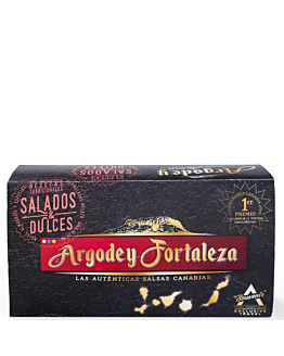 Argodey Fortaleza Autentica Salsas Canarias Zestaw prezentowy sosów z Wysp Kanaryjskich 6x 40 ml