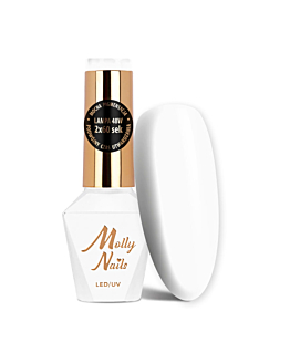 MollyNails Hypnotise White Lakier Hybrydowy UV LED 8 g