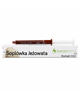 BioOrganic Soplówka jeżowata ekstrakt CO₂ 660:1 Hericenones na pamięć i koncentrację