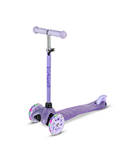 Kidwell Uno Hulajnoga balansowa Glitter Violet LED