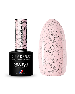 Claresa Soak Off UV/LED Marshmallow lakier hybrydowy 13, 5g