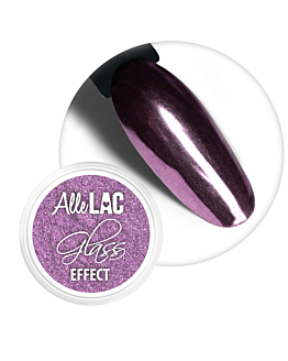 AlleLac Pyłek Lustrzany Glass Effect Lilac Nr 6
