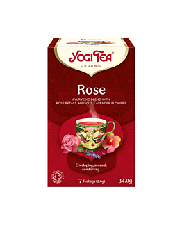 Yogi Tea herbata ajuwederyjska Rose herbata różana (17x2,0g)