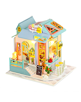 Habarri Miniaturowy domek -  Landrynkowy świat