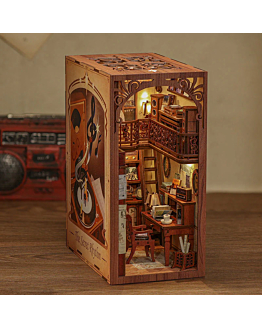Habarri Miniaturowy domek Book Nook - Sekretny gabinet