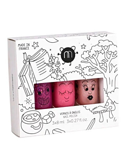 Nailmatic Kids Magic Forest 2 zestaw lakierów do paznokci 3x8ml