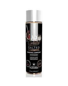 Lubrykant Jadalny O Smaku Lodów Solony Karmel Gelato Salted Caramel Lubricant Water-Based 120Ml System JO