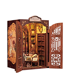 Habarri Miniaturowy domek mini Book Nook  - Klub książki