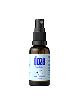 Doza Relaksu Spray z melatoniną i melisą o smaku miętowym