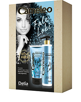 Delia Cameleo Zestaw Fale Loki (Szampon + Odżywka )