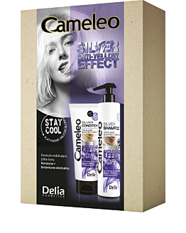 Delia Cameleo Zestaw Silver (Szampon + Odzżwka )