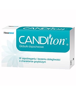 Canditon, Globulki dopochwowe w zapobieganiu i leczeniu dolegliwości o charakterze grzybiczym