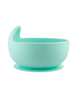 Canpol Babies Ciotola in Silicone con Ventosa Turchese