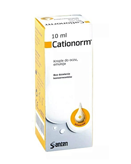 Cationorm, Krople do oczu