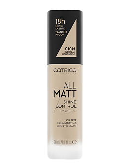 Catrice All Matt Shine Control Make Up 010N Light Beige Podkład do twarzy