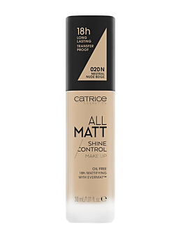 Catrice All Matt Shine Control Make Up 020N Nude Beige Podkład do twarzy