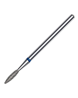 Staleks Expert Frez Diamentowy Płomień Do Skórek 2,1/8 mm Niebieski