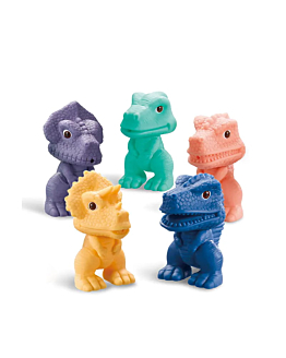 Habarri Dinozaury Sensoryczne miękkie klocki, 5 szt.