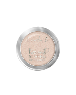 Lovely Bouncy Highlighter rozświetlacz do twarzy Silver