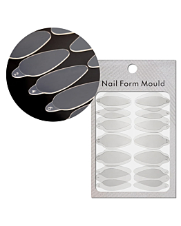 MollyLac ST012-3 Samoprzylepne Silikonowe Formy Do Dual Form Owal 24 szt