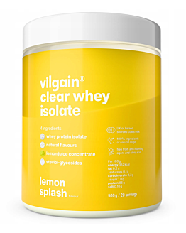Vilgain Clear Whey Isolate lemon splash 500 g